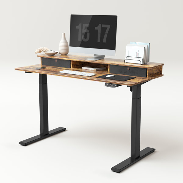 Inbox Zero 55'' Desk & Reviews Wayfair